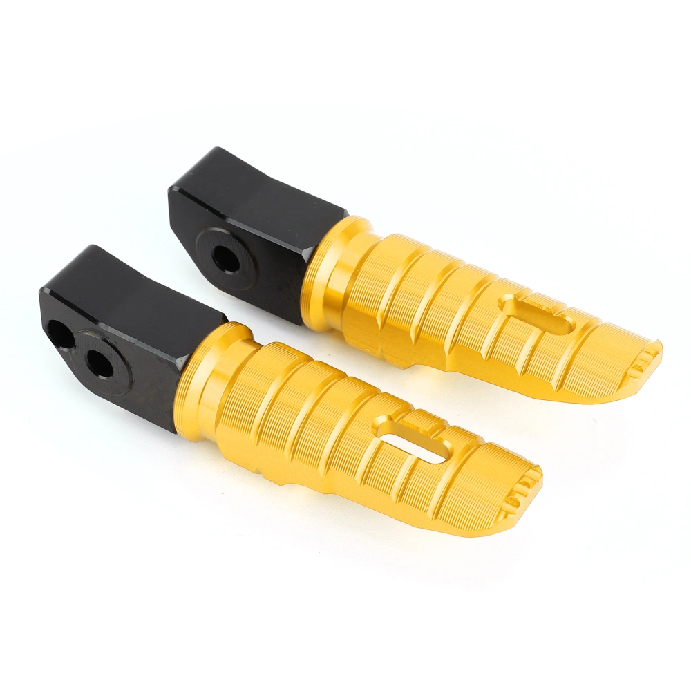 Motorcycle Rear Foot Pegs Control Component Enlarge Base Fit for Honda CB125R / CB250R / CB300R / CBR250RRGolden