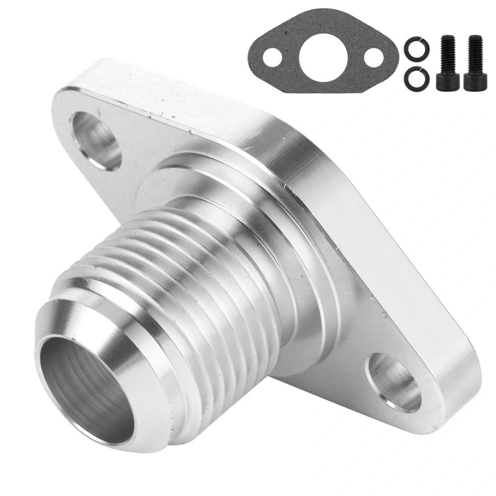 2in AN12 Oil Return Flange Adapter Aluminum Alloy Fitting Fit for Garrett T3 T4 T04B T04E