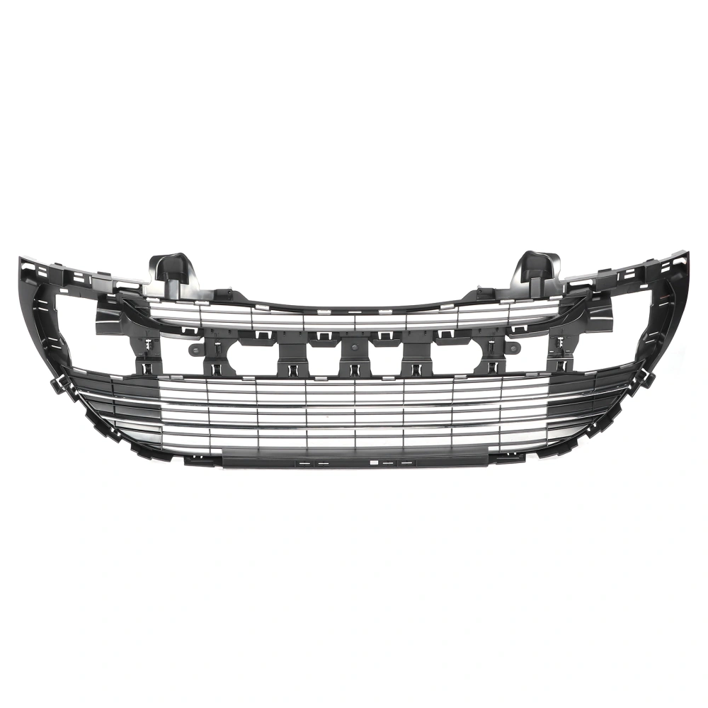 BuyWeek Front Bumper Centre Grille Mesh Protector Grill 7414VJ Fit for Peugeot 308 2008‑2011