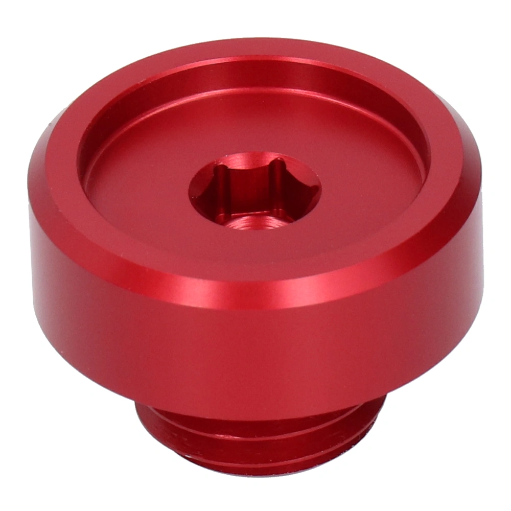 BuyWeek Aluminum Alloy Engine Oil Filler Cap Screw Plug Cover Fit for Honda ARX1200 CB1000 CB1000RRed