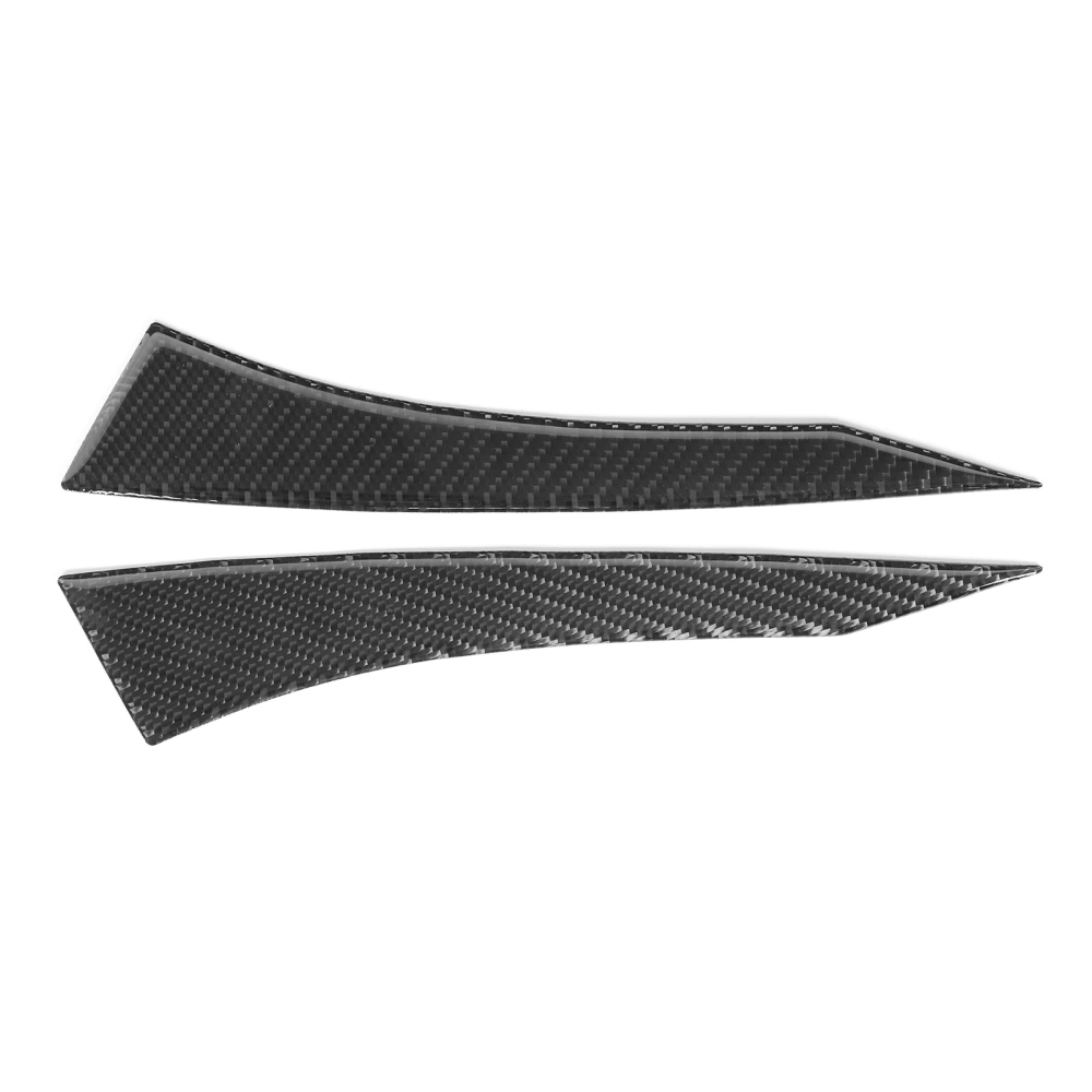 BuyWeek Carbon Fiber Rearview Mirror Strip AntiCollision Decor Trim Fit for Subaru BRZ 20132020