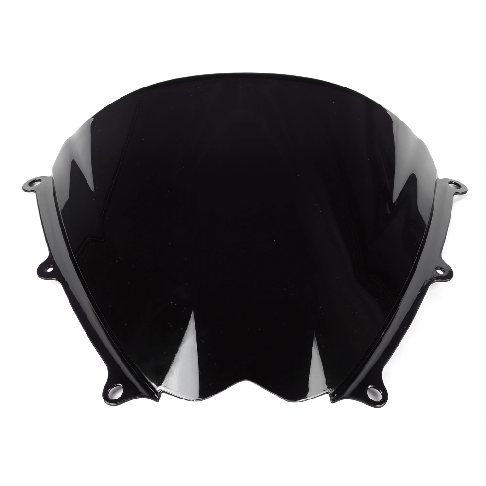 BuyWeek Motorcycle Windscreen PC Wind Deflector Windshield Fit for Suzuki GSXR1000 2007‑2008Black