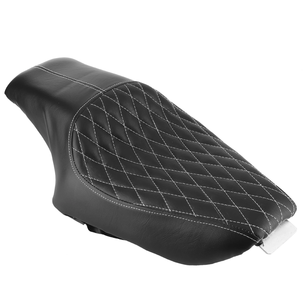 BuyWeek Driver Passenger Two Up Seat Cushion Motorcycle Parts Fit for XL Iron 883 1200 48Rhombus