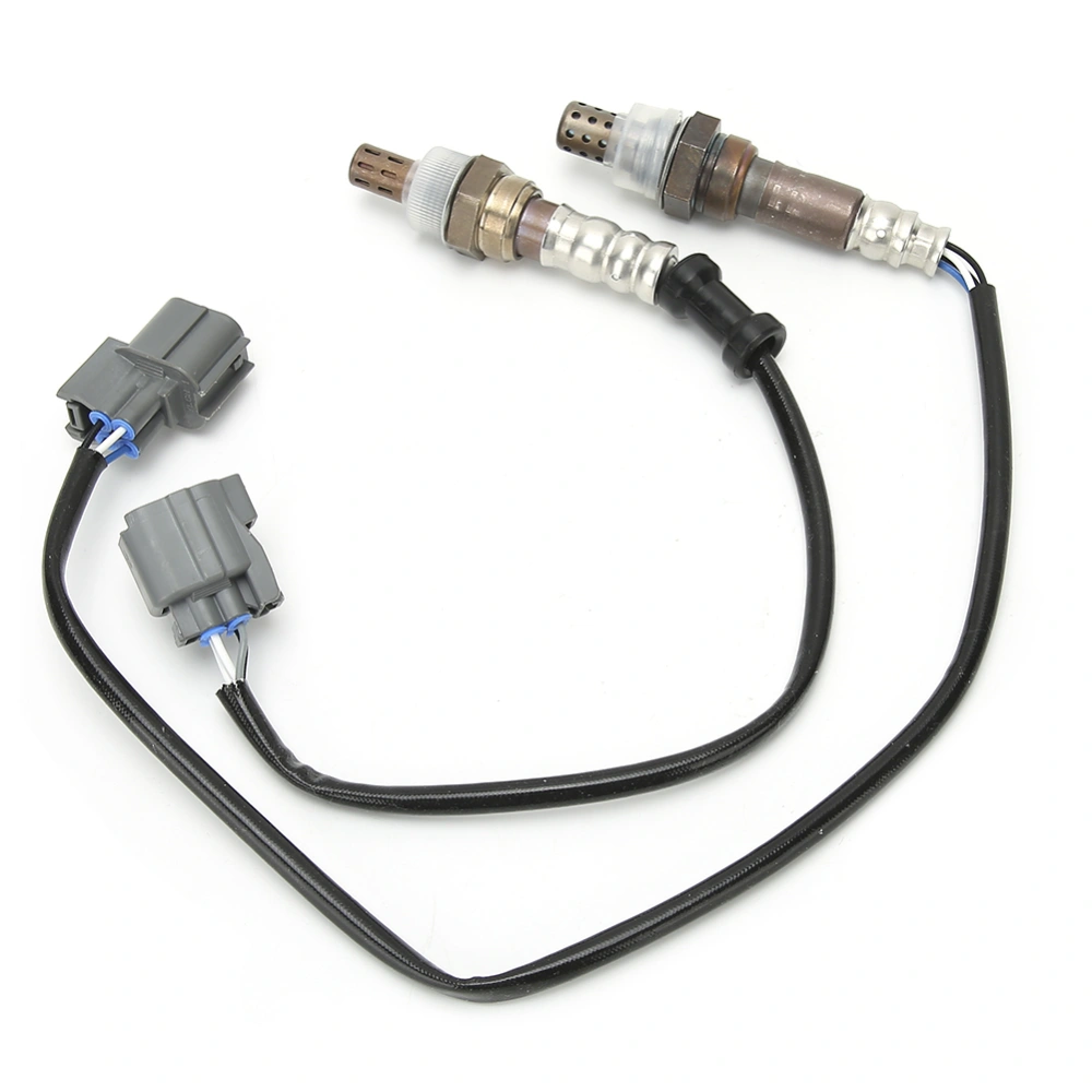 BuyWeek 2pcs Air Fuel Ratio Oxygen Sensor Upper Under Fit for Honda CR&#8209;V 2.4L 2002&#8209;2004