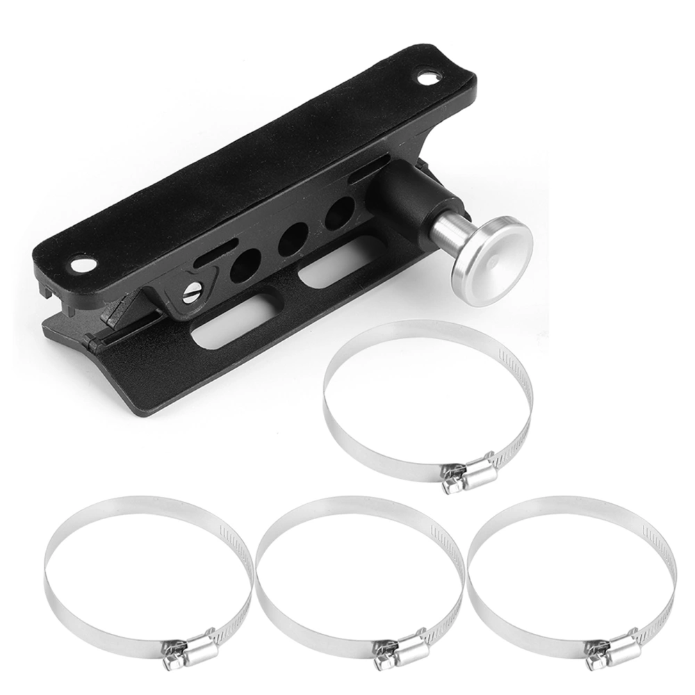 Extinguisher Mount Bracket Adjustable Fit for Jeep Wrangler Sport/ JK/ SaharaSilver