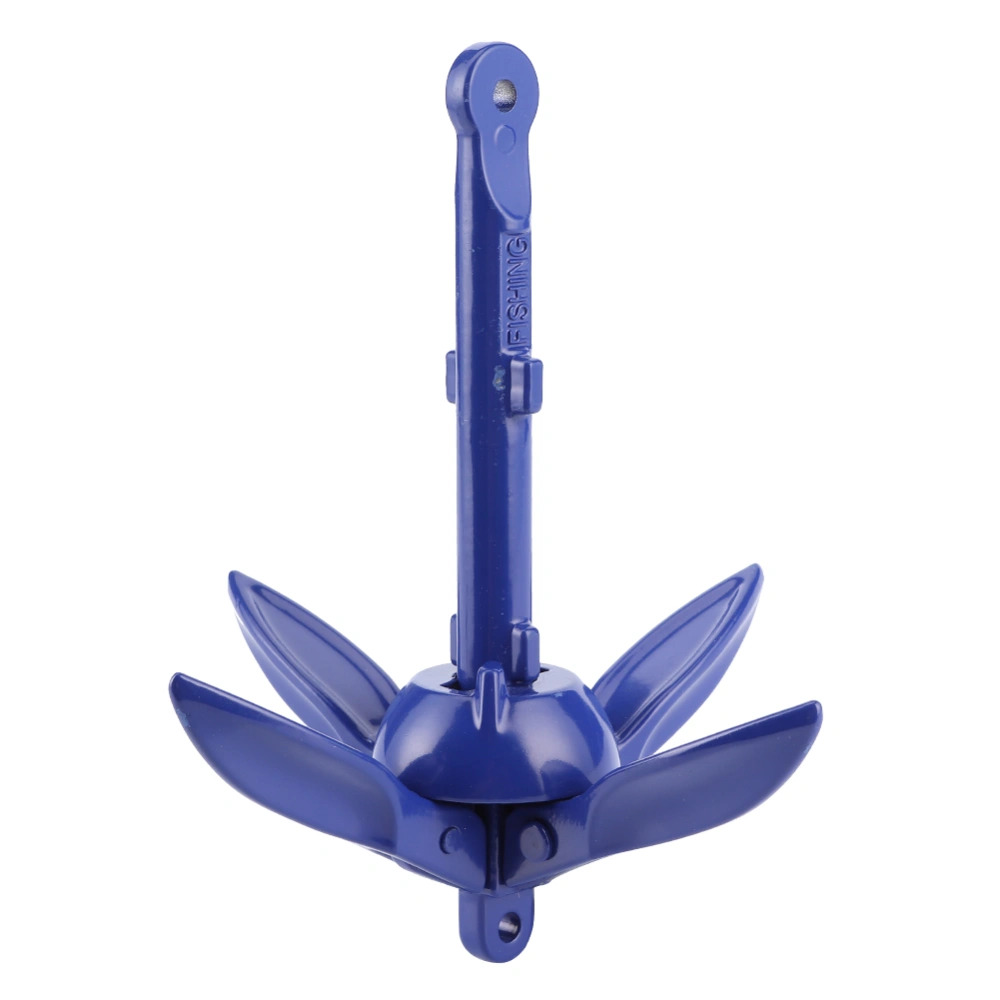 Foldable Anchor Aluminum Alloy Grapnels Docking Hardware for Marine Yacht Kayak Canoes