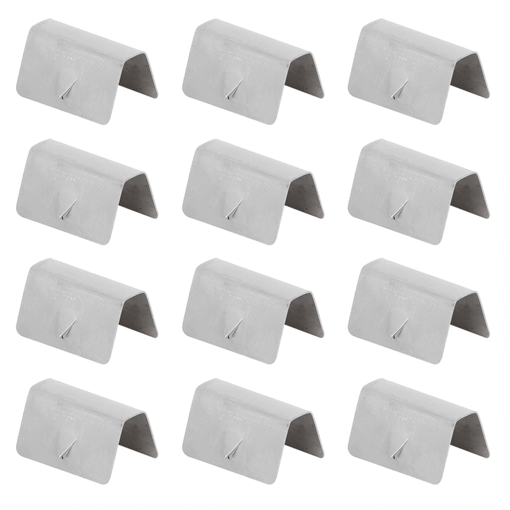 12Pcs Car Wind Rain Deflector Channel Stainless Steel Fixing Retaining Clips Fit for HEKO G3