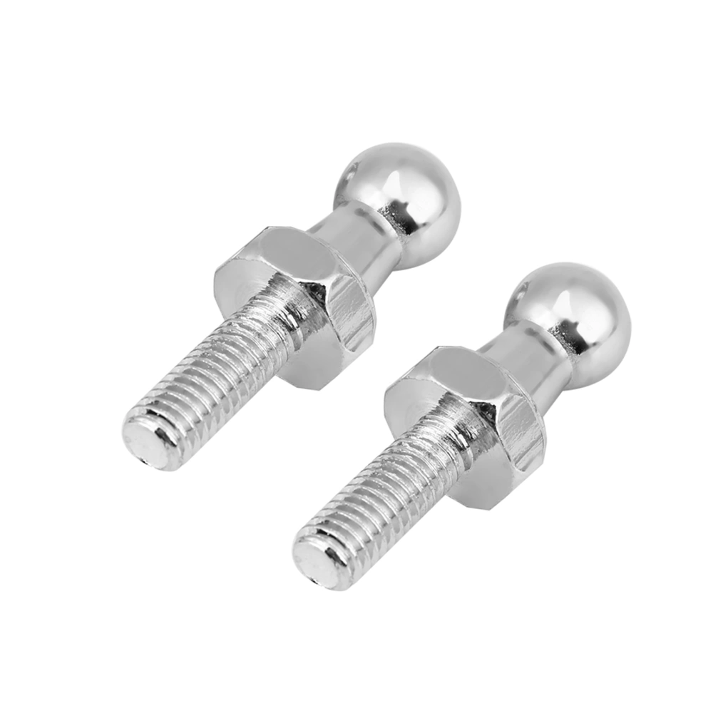 BuyWeek 2 Pcs Car Iron Ball Stud Bolt M6 for Gas Struts Ball Ended Bonnet