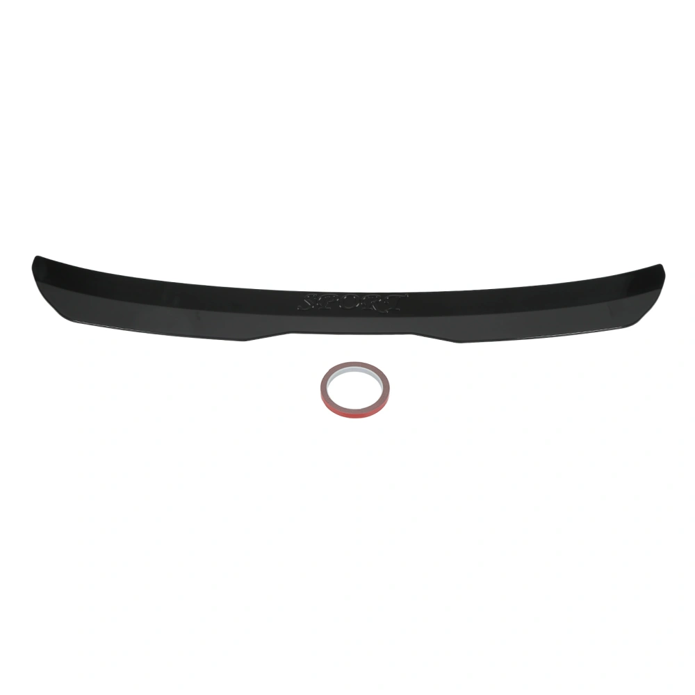 BuyWeek Rear Roof Spoiler Wing Universal Car Modification Replacement for Mercedes‑Benz A‑Class Glossy Black