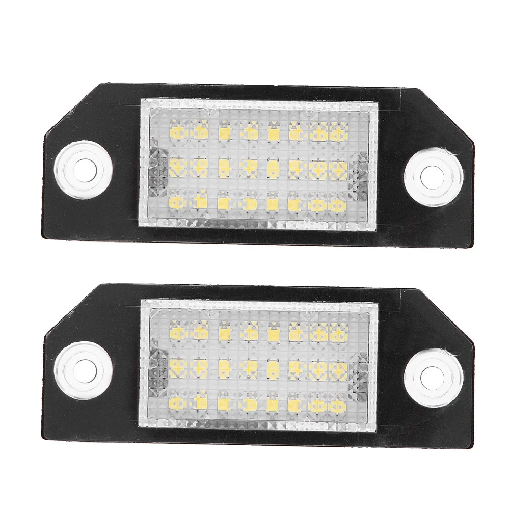 2pcs 24 LED Beads License Plate LED Light Lamp for Ford C MAX Focus MK2