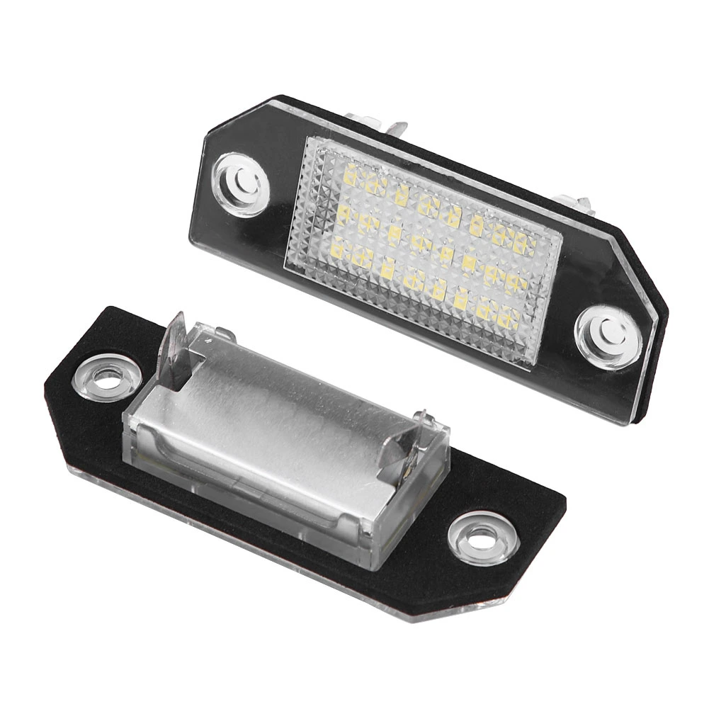 2pcs 24 LED Beads License Plate LED Light Lamp for Ford C MAX Focus MK2