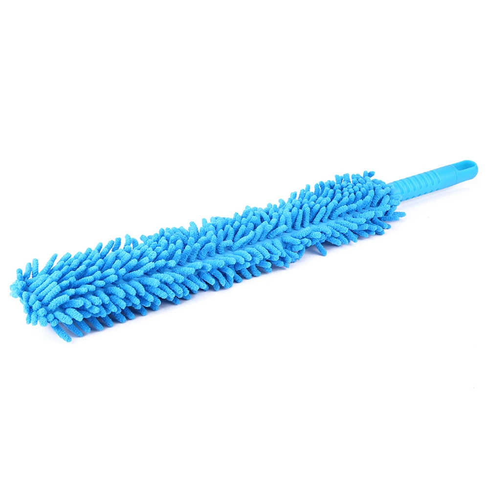 BuyWeek Long Soft Flexible Microfiber Cleaning Brush Car Wash Tool Wheel Cleaner