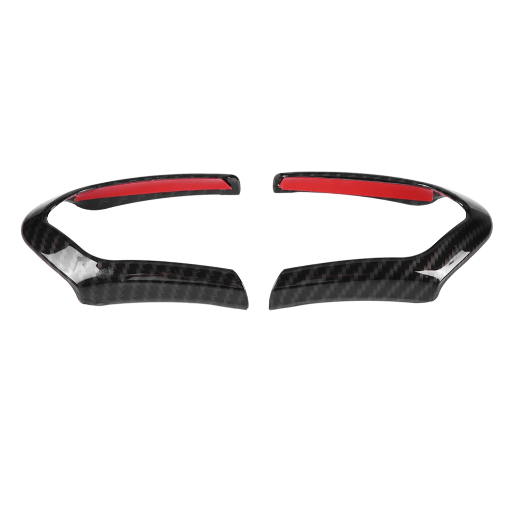 2pcs Steering Wheel Cover Trim Frame for MSport F20 F22 F30 F32 F10 F06 F15 F16