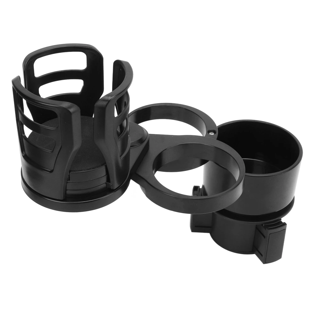 2 in 1 Universal Car Cup Holder Expander Cup Mount Extender Organizer with Adjustable Base