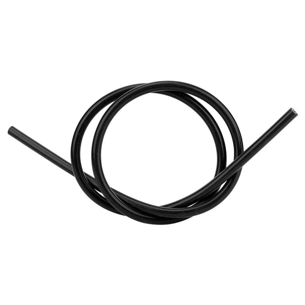 8mm Silicone Spark Ignition Cable Wire Car Auto Accessory Replacements Part (Black)