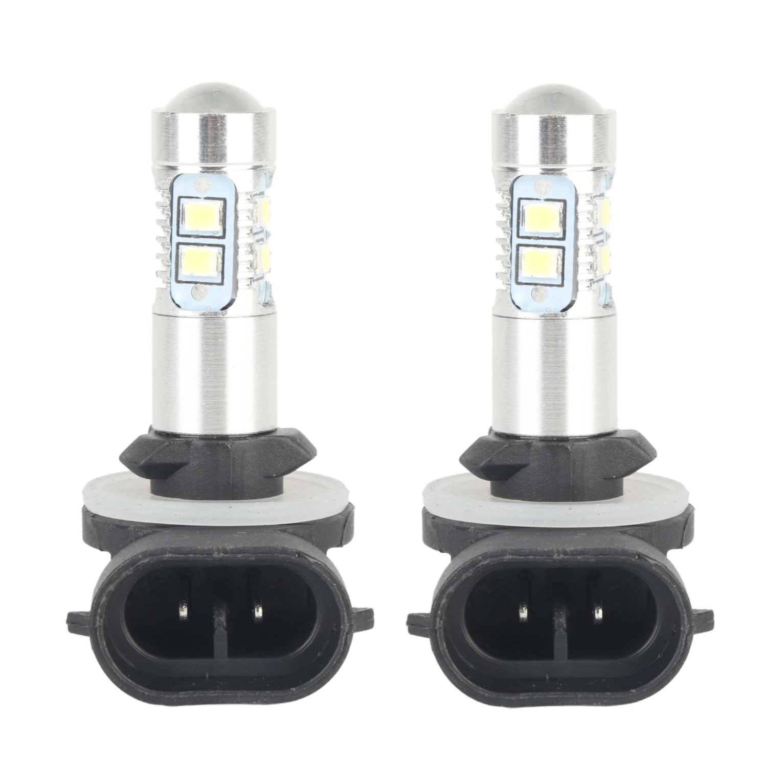2PCS 12‑24V 50W Car High Power Bright LED Fog Daytime Light Bulbs for Hyundai Accent