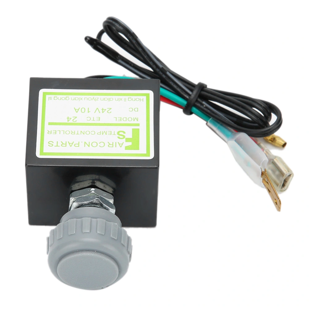 BuyWeek 10A Car Air Conditioner Electronic Thermostat Switch Temperature Control Auto Accessory24V