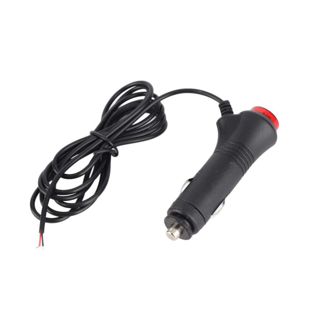 1.5m Male Car Cigarette Lighter Socket Power Plug Adapter On Off Switch Fuse 12V 24V