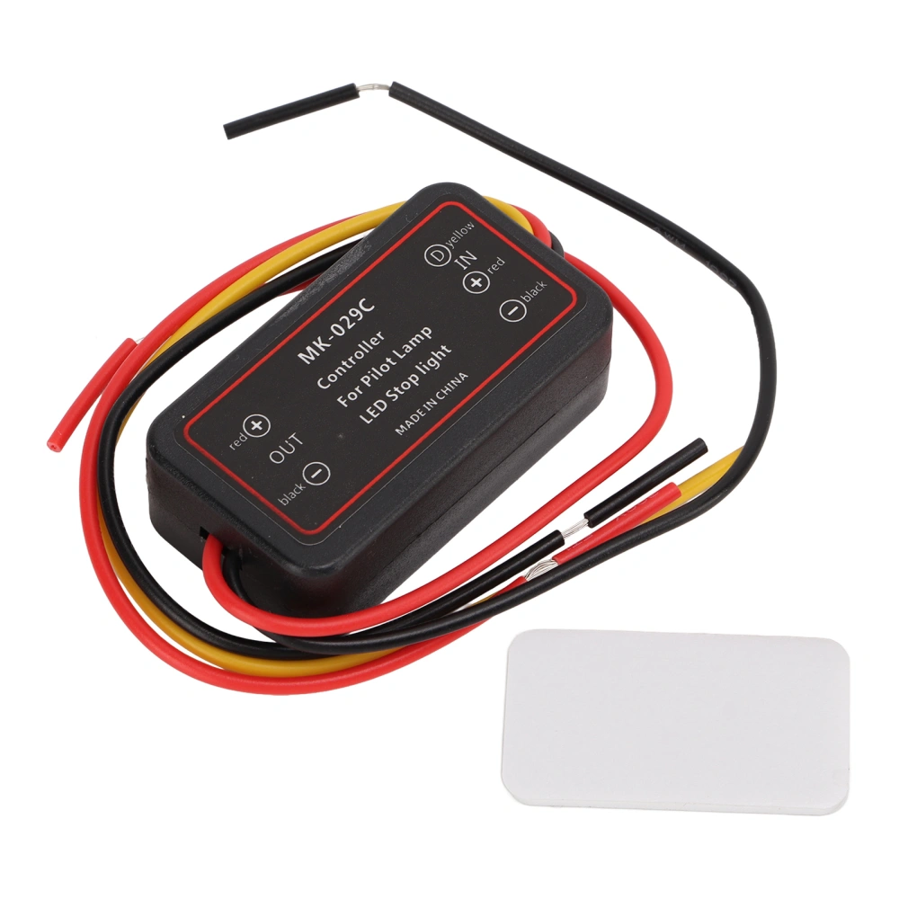 LED Stoplight Controller IP65 Waterproof 12V‑30V ABS Strobe Module for Tail Brake LampMK-029C