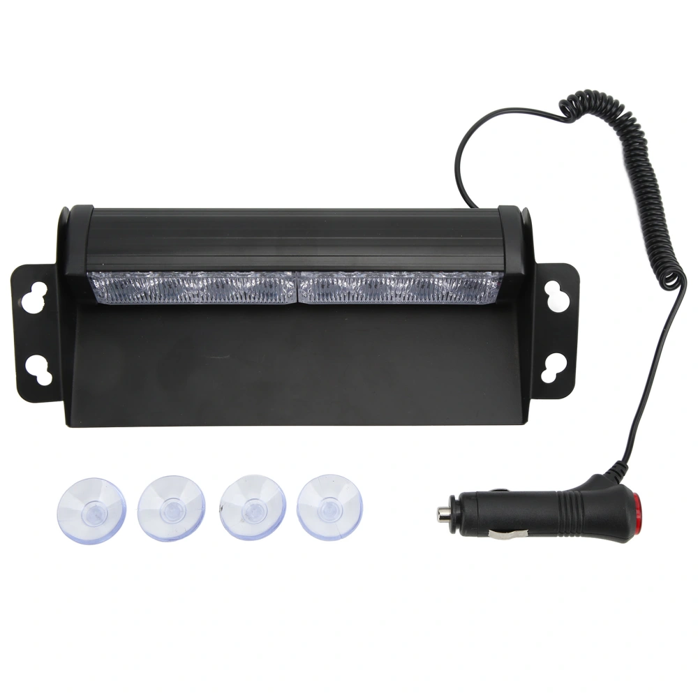 LED Flash Warning Light Windshield Interior Emergency Strobe Lights Universal for Vehicles Modified Red and Blue