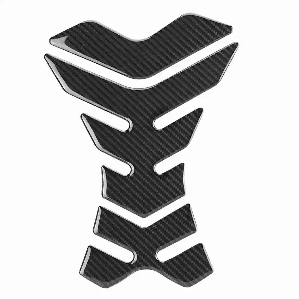 Carbon Fiber Motorcycle Fuel Oil Gas Tank Pad Protector Sticker Decals Universal