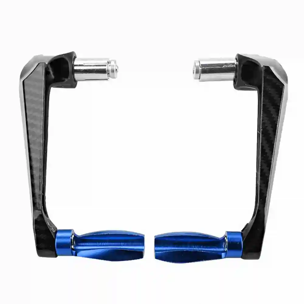 7/8inch Universal Aluminum Alloy Motorcycle Handlebar Brake Protector (Blue)