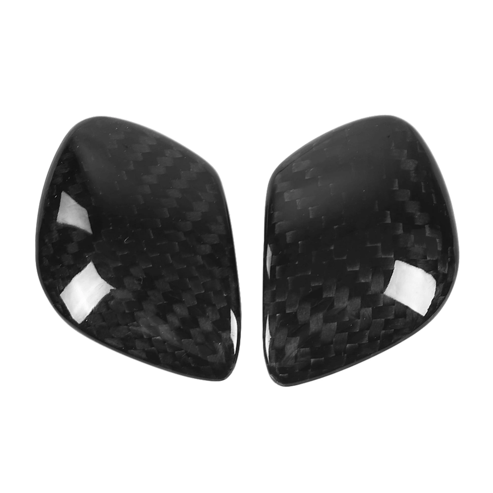 2 pcs Car Gear Shift Knob Side Garnish Cover Trim for Golf MK6 MK7 Passat B7 B8 CC Jetta