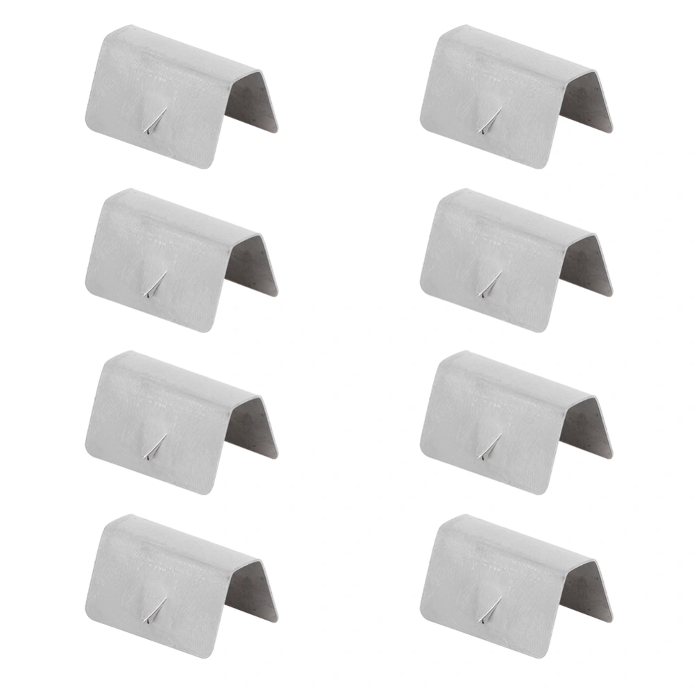 8Pcs Car Wind Rain Deflector Channel Stainless Steel Fixing Retaining Clips Fit for HEKO G3