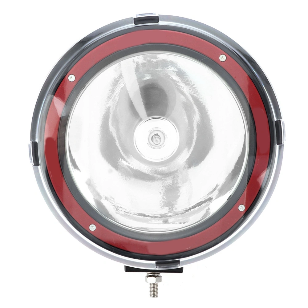 HID Front Bumper Roof Lamp Camping Hunting Fishing Spot Light 12-24V 55W9inches Red Ring