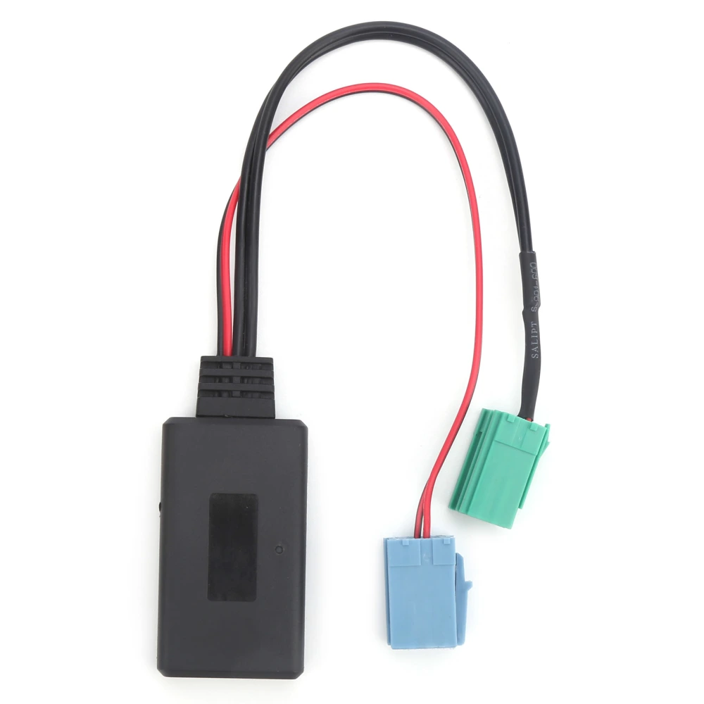 Auto Audio Adapter Mini ISO 6Pin 8Pin Connector Bluetooth 5.0 AUX Cable for Renault Clio / Espace / Kangoo / Laguna