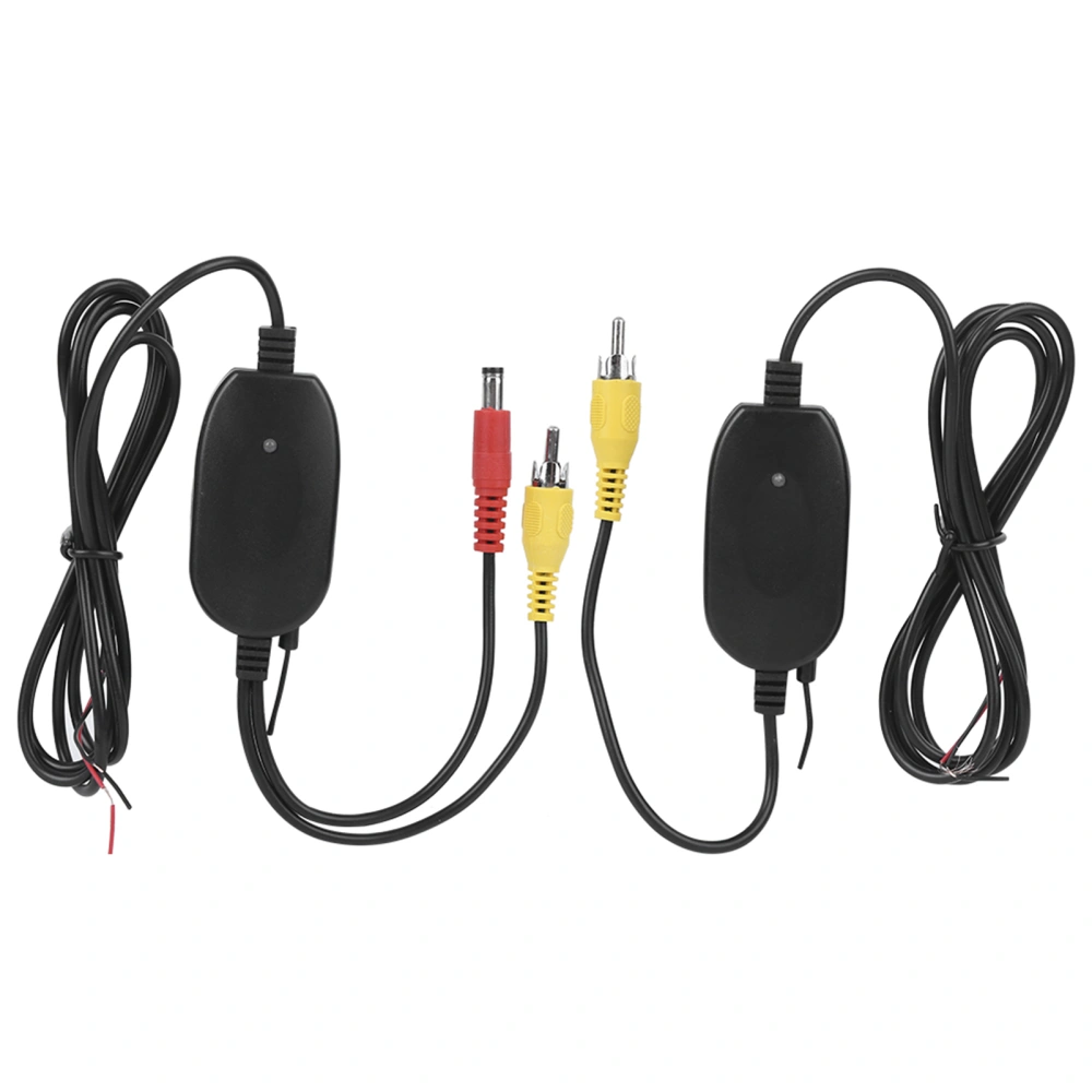 Wireless 2.4G RCA Video Transmitter Receiver Kit Accessory for Car Rear View Backup Camera