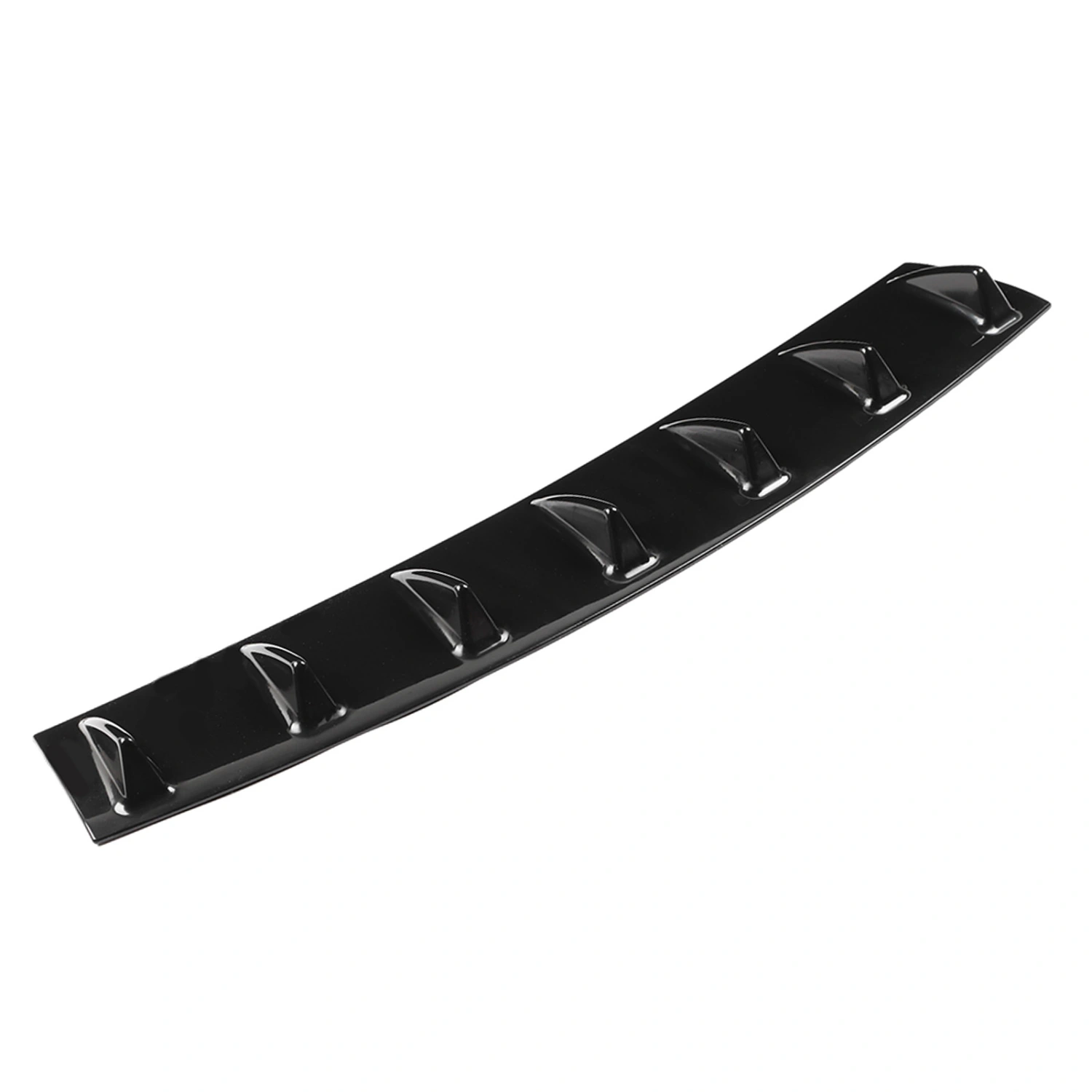 BuyWeek Universal Car Rear Bumper Chassis <span class="ui-risk_flag3">Shark</span> Fin Spoiler Wing Lip Diffuser(L)