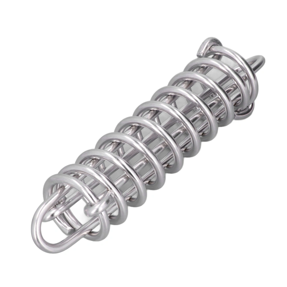 11x405mm Stainless Steel Shock Absorbing Spring Boat Anchor Dock Line Mooring Springs for Boat Yacht