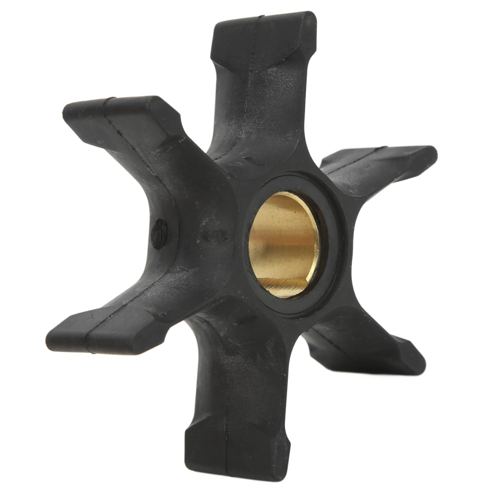 Water Pump Impeller 6 Blades 0396725 Replacement for Johnson Evinrude OMC BRP 40‑70HP Outboard