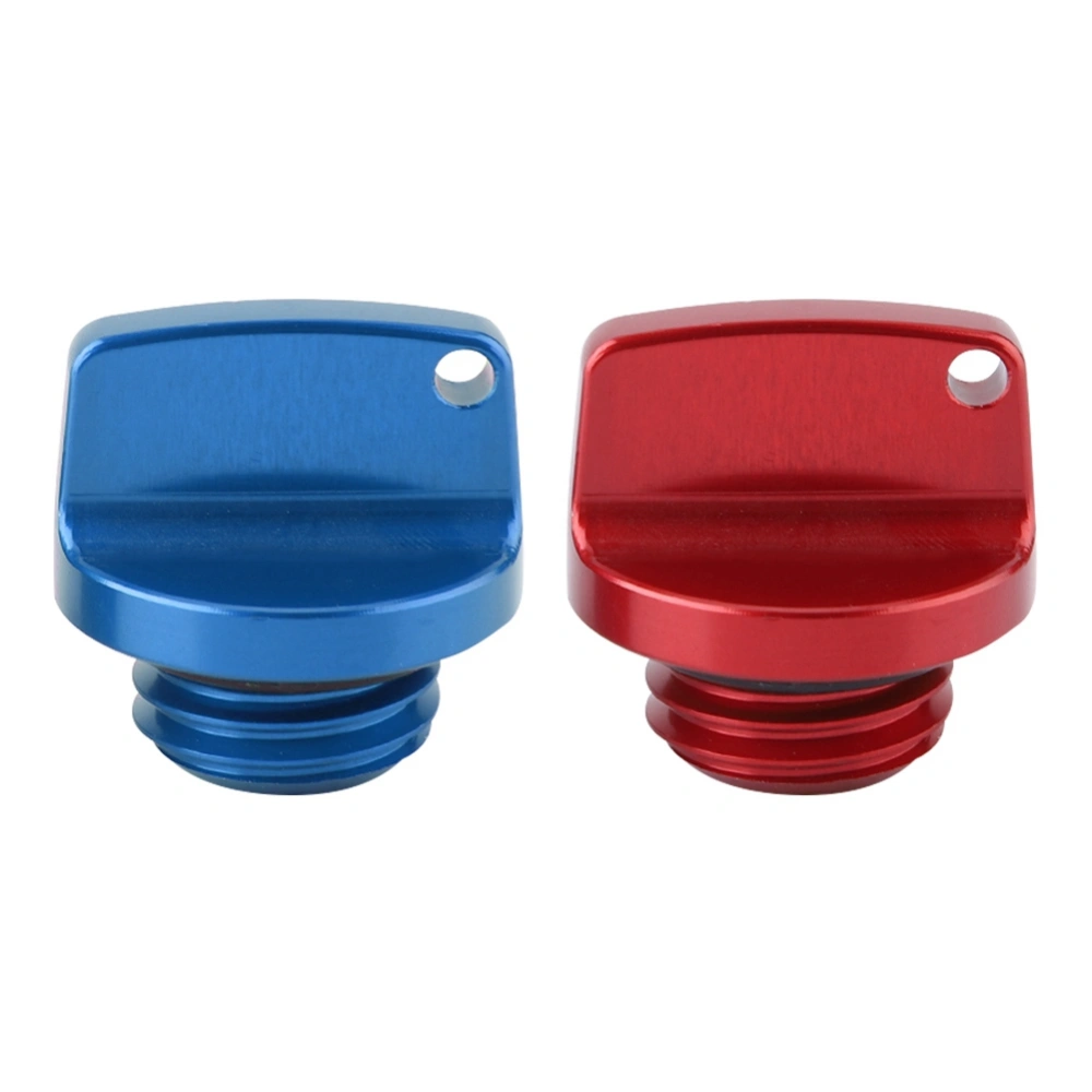 2Pcs CNC Aluminum Oil Filler Caps Plugs Covers for Honda CRF150R CB250F Yamaha Kawasaki Suzuki