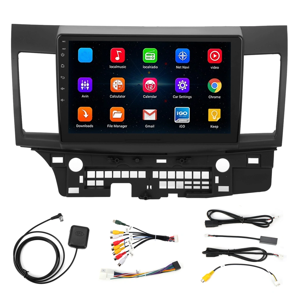 10.1in Car Radio Stereo GPS 1+16GB MP5 Player Navigation System Fit for Mitsubishi Lancer EX 20102015