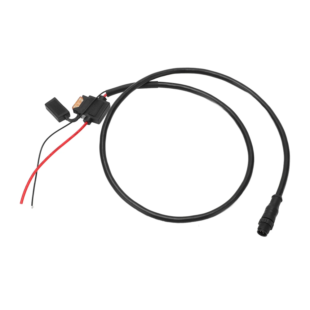 For NMEA 2000 N2K Male Power Cable with Fuse 5 Pin 1m/39.4in Long for Garmin Networks