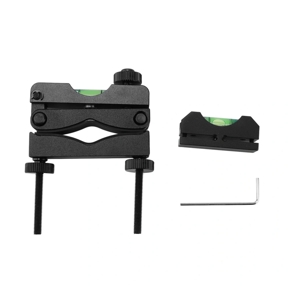 Reticle Leveling System Universal Aluminium Alloy Scope Alignment Level Tool for CarsBlack