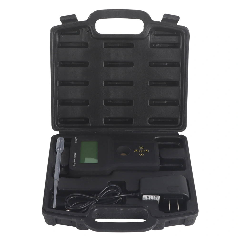 OTO350 Oil Tester LED Display Rechargeable Analyzer Testing Tool for Diesel Gasoline Engine