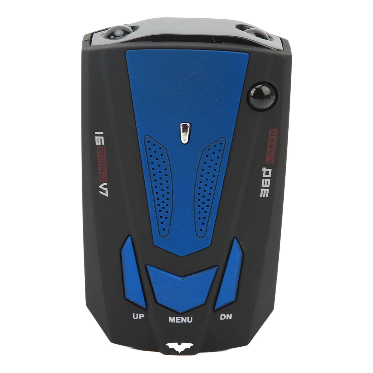 Car Radar Detector 360 Degree Protection Electronic Dog Detector Speedometer Speed Tester Blue