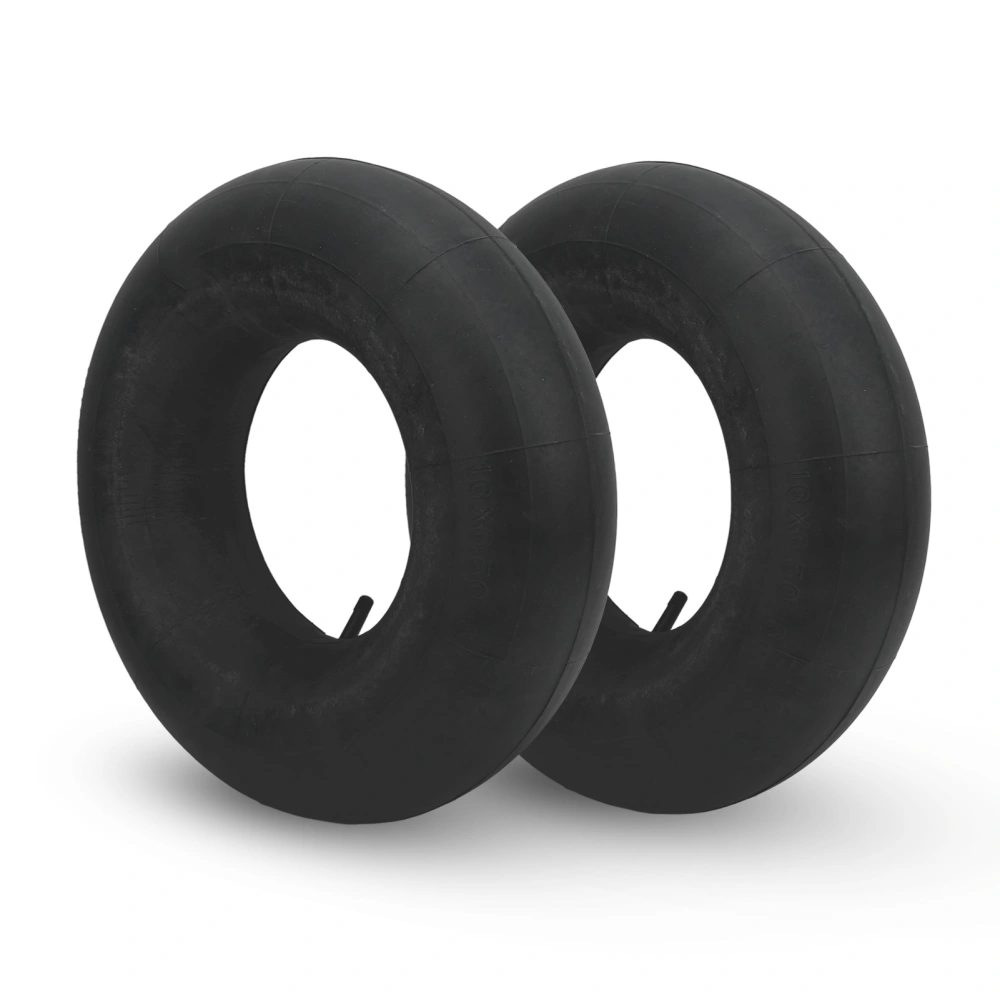 2PCS 16X6.50‑8.0 Tire Inner Tube with TR13 Straight Valve Stem Rubber Replacement for John Deere Lawn Mower Go Kart