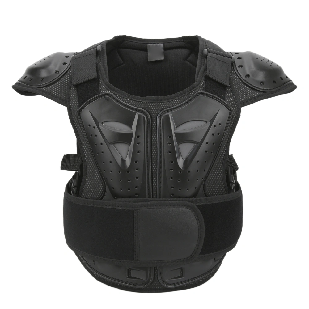 Motorcycle Riding Armor Vest Comfortable Bicycle Cycling Chest Back Protection for Children KidsM