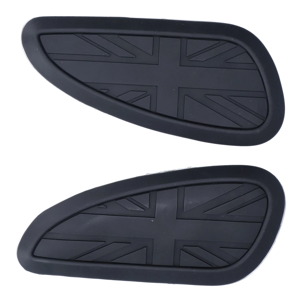 Rubber Fuel Tank Sticker Pad Protector Fit for Bonneville T100 T120/Speed Twin/Street ScramblerBlack