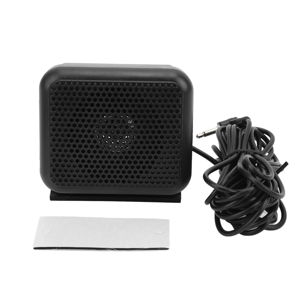 Universal Car Mini External Speaker Two Way Radio Speaker Replacement for YAESU FT‑7800R FT‑7900R FT‑8800R FT‑8900R