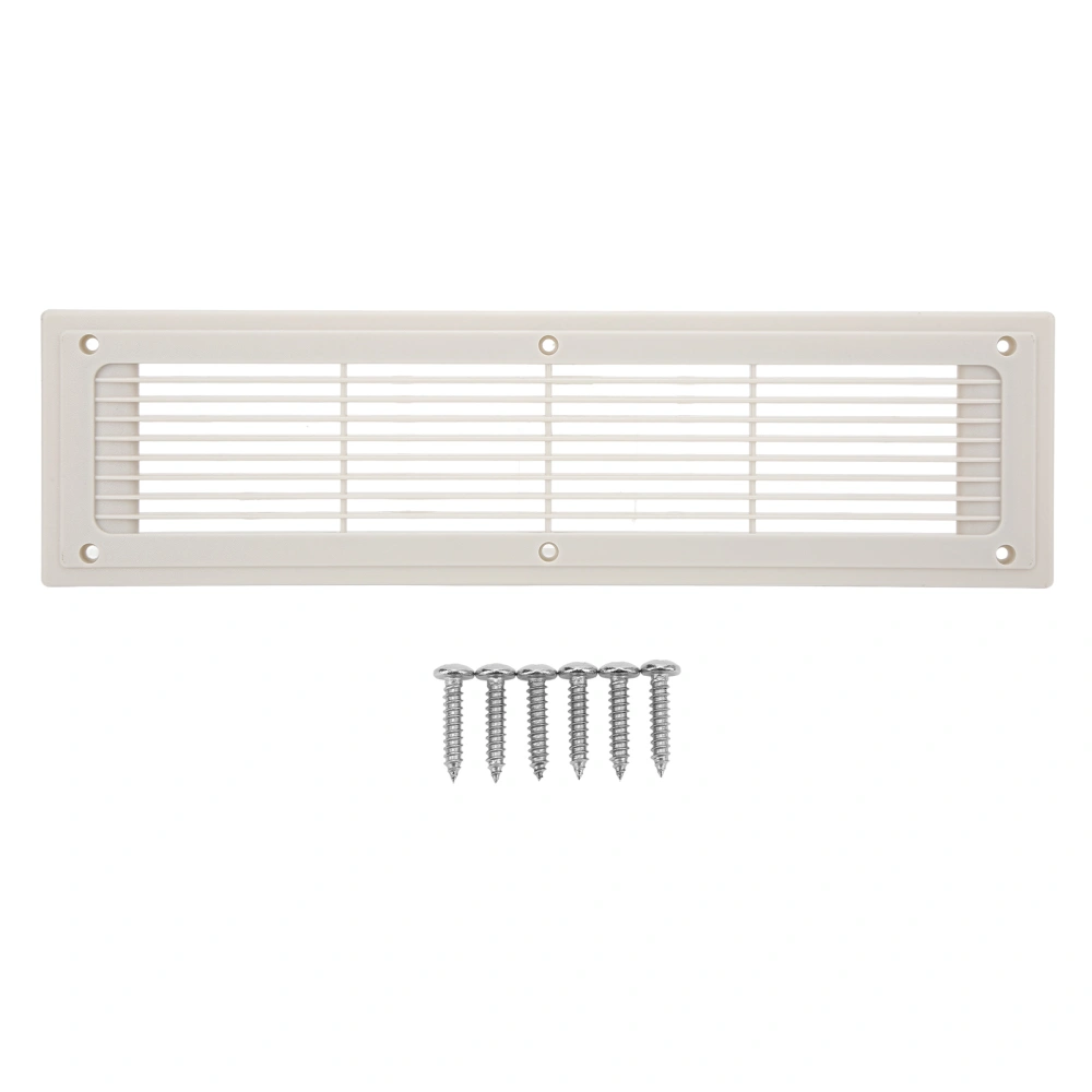 Cooling Heating Air Vent Grille Conditioner Louvered Ventilation Grille Air Vent for Motor Homes Passenger Car