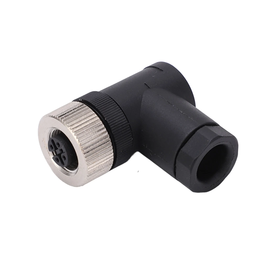 BuyWeek for NMEA 2000 Female Field Installable Connector M12 5 Core Bending Type IP67 Waterproof for Garmin Networks