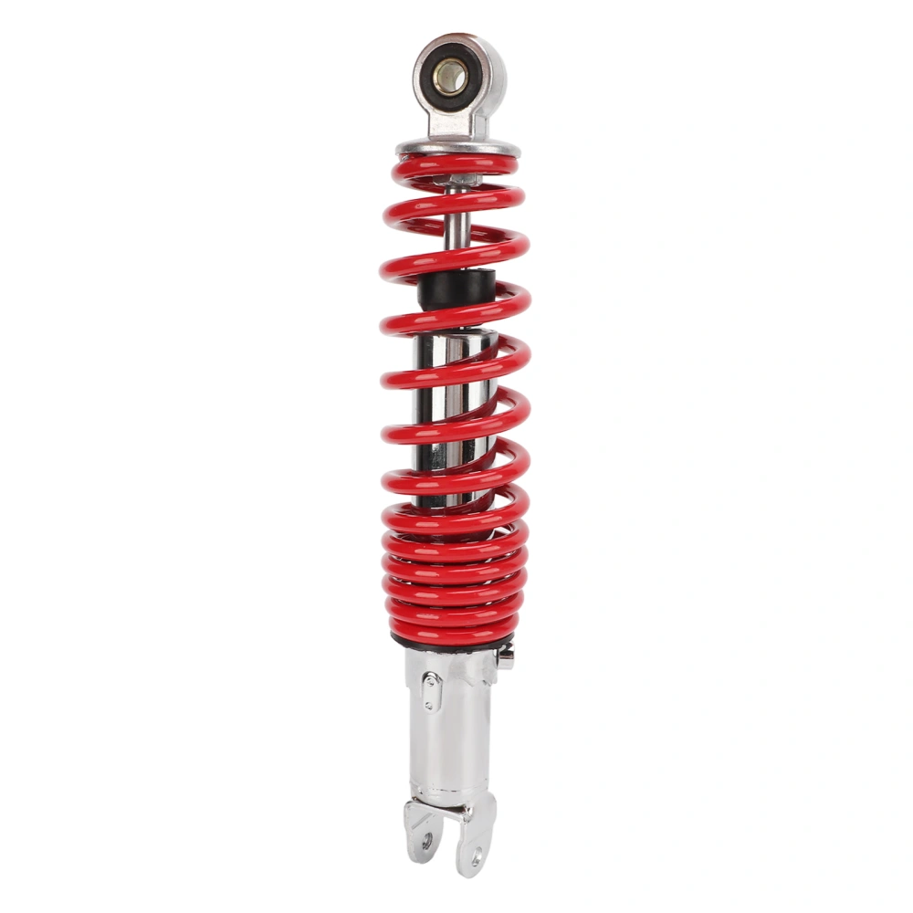 Motorcycle Rear Shock Absorber 300MM 3000LB Steel Alloy Waterproof Replacement for JOG 100Red