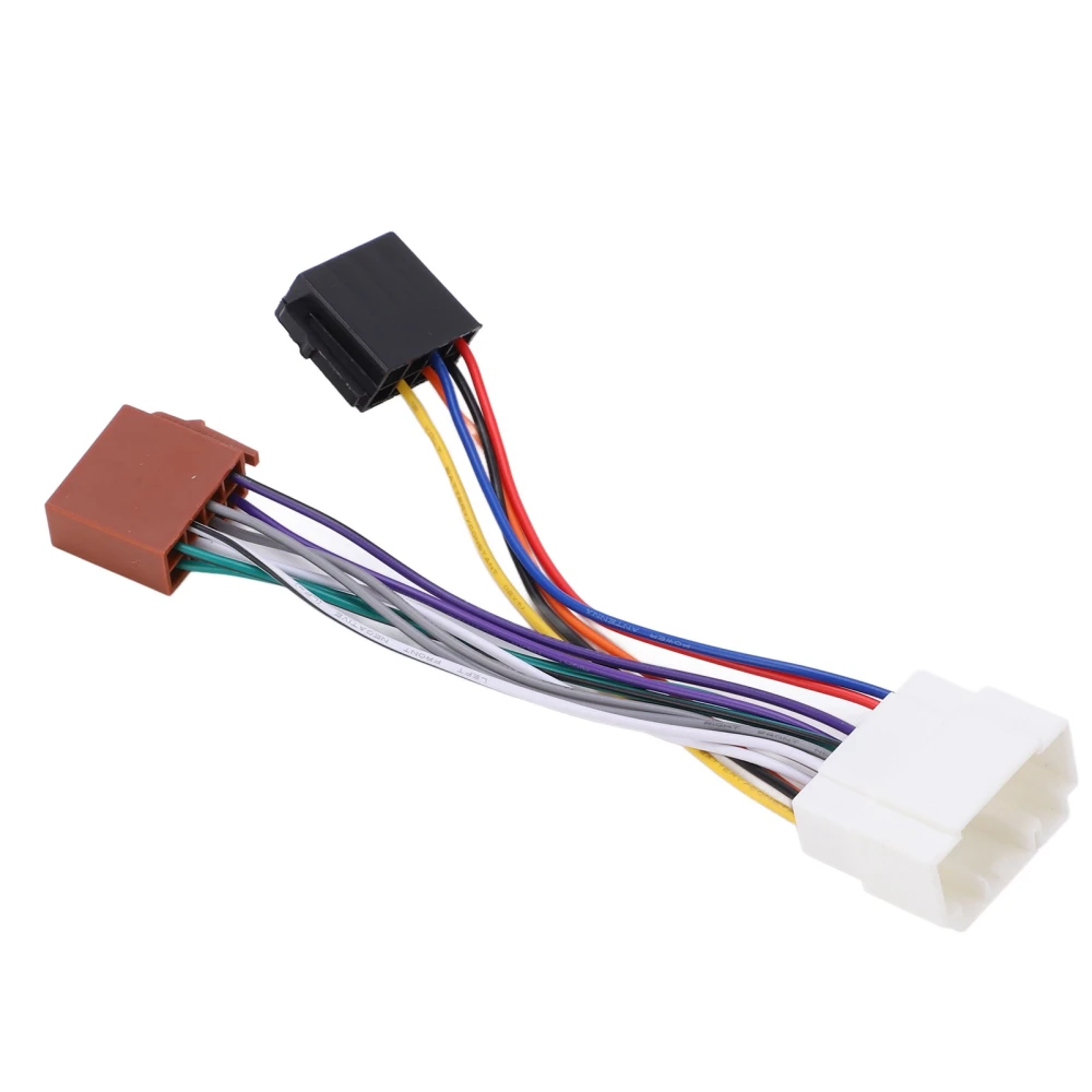 BuyWeek ISO Wiring Harness Connector Adaptor Plug Car Stereo Radio Replacement for Accord 1999‑2007