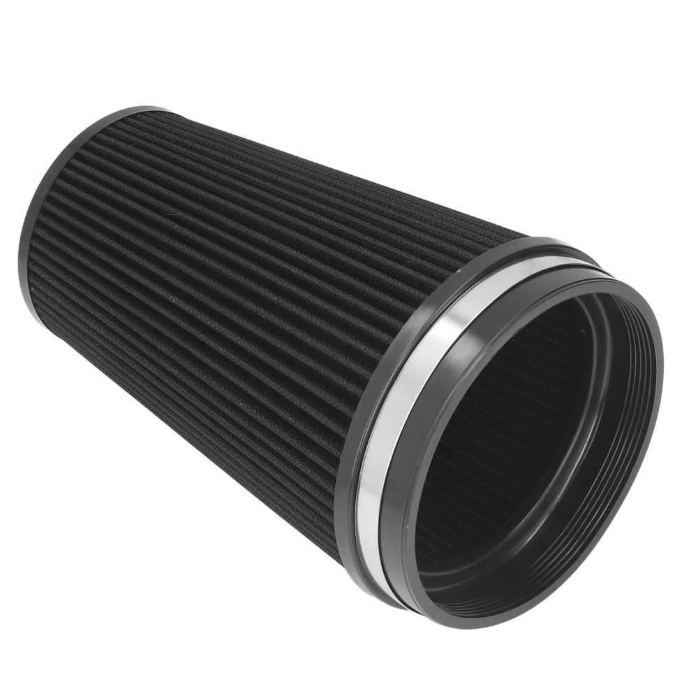 Universal Clamp On Air Filter High Flow Air Intake Cone Filter 150mm/6in Inlet Air Filter Cleaner for Car