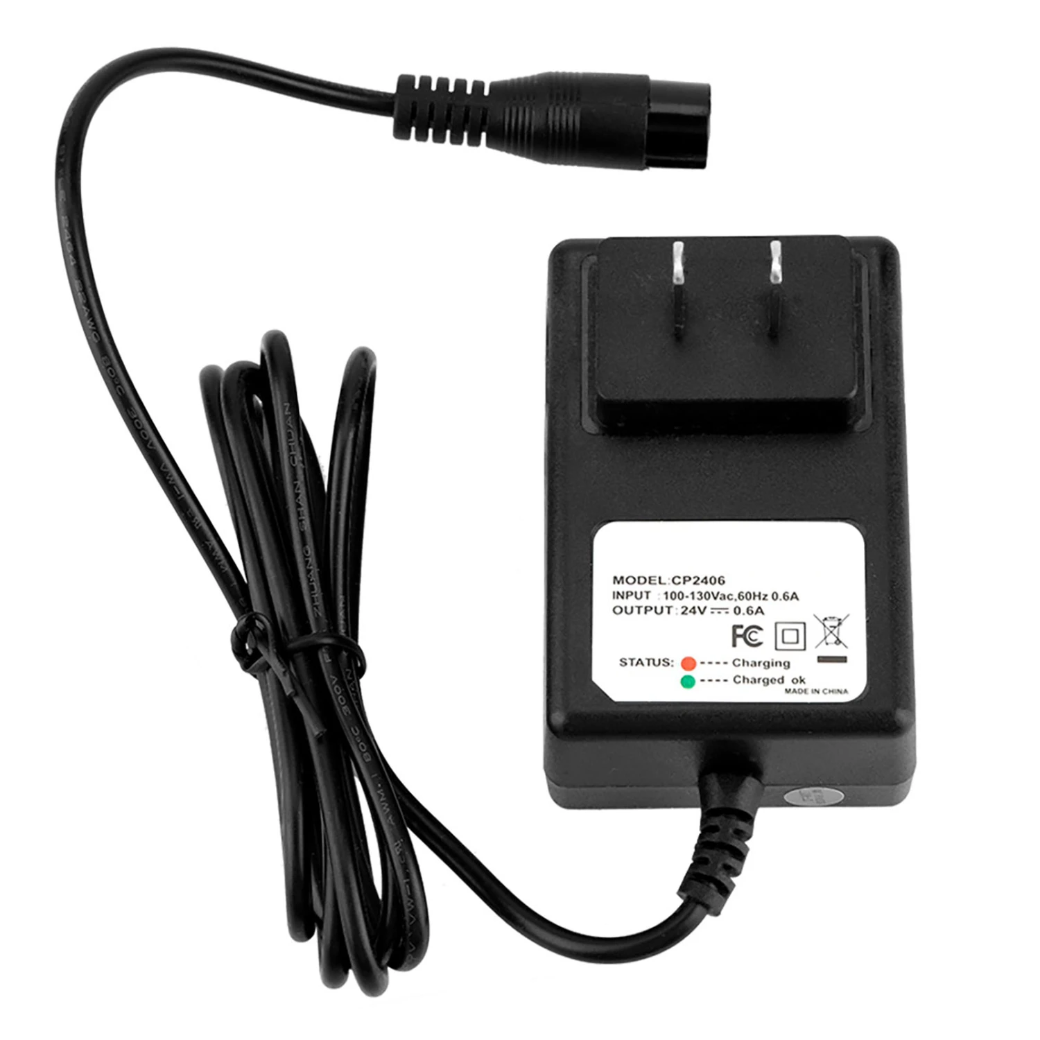 0.6A Electric Scooter Battery Charger for Razor E100 E125 E500S PR200